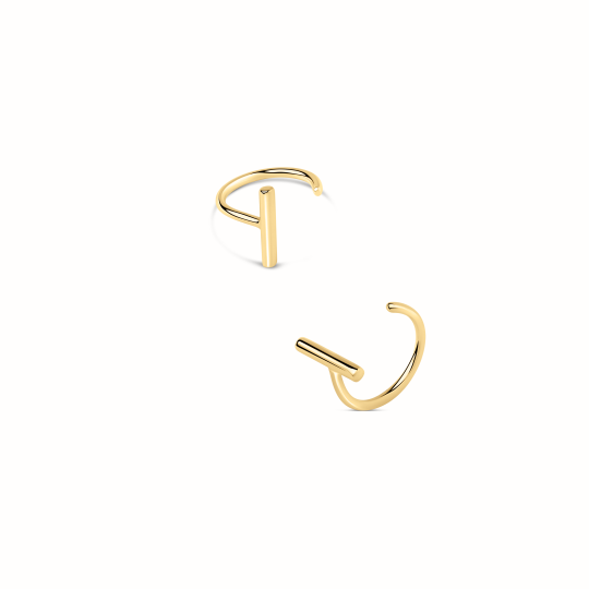 Boucles d'oreilles Jill doré