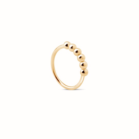 Rosalia gold-plated ring