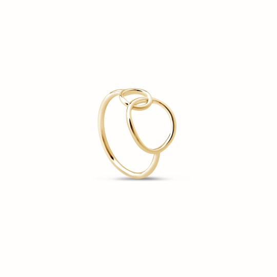 Esme M gold-plated ring