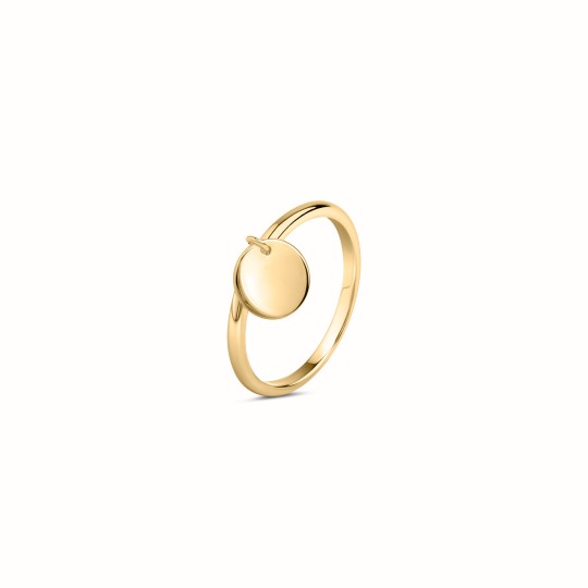 Emma gold-plated ring