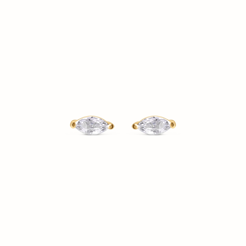 Boucles d'oreilles Pauline plaqué or-Boucles d'oreilles-Enomis