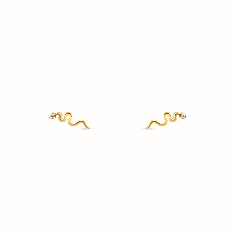 Boucles d'oreilles Shirel plaqué or-Boucles d'oreilles-Enomis