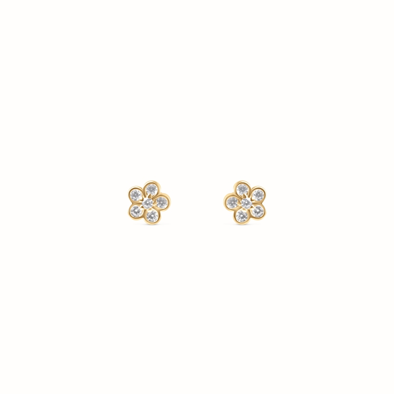 Boucles d'oreilles Natalia plaqué or-Boucles d'oreilles-Enomis