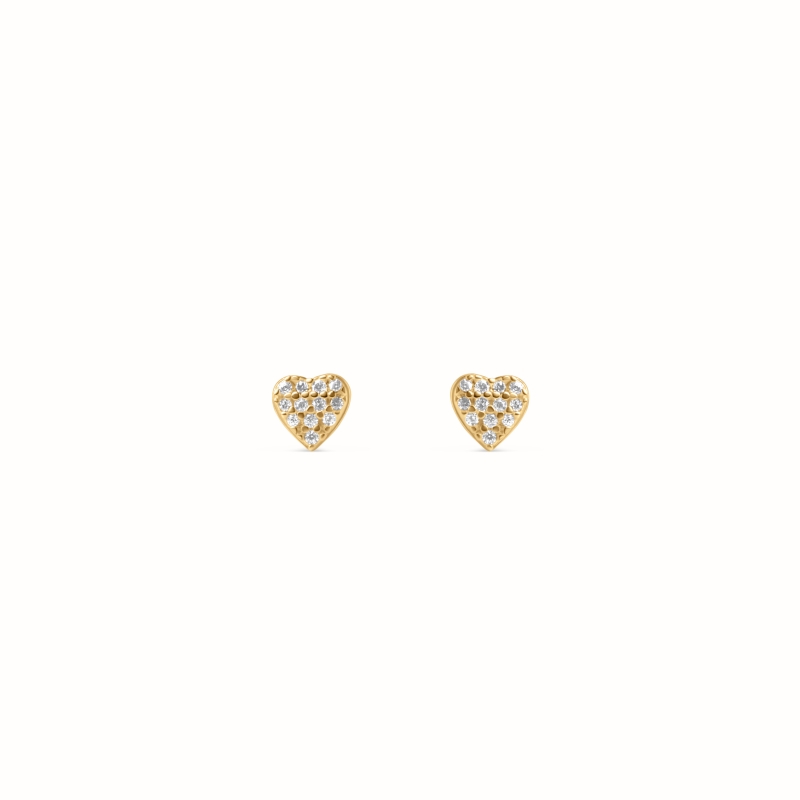 Boucles d'oreilles Livie plaqué or-Boucles d'oreilles-Enomis