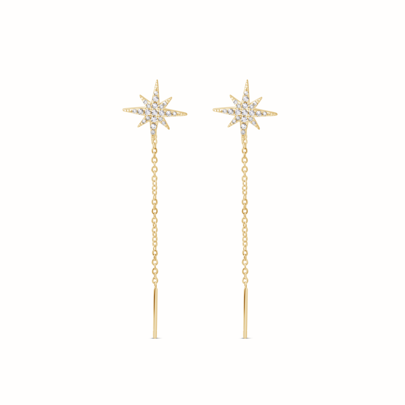 Boucles d'oreilles Thaïs plaqué or-Boucles d'oreilles-Enomis