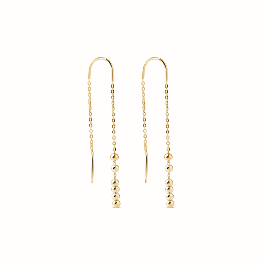 Rosalia gold-plated earrings