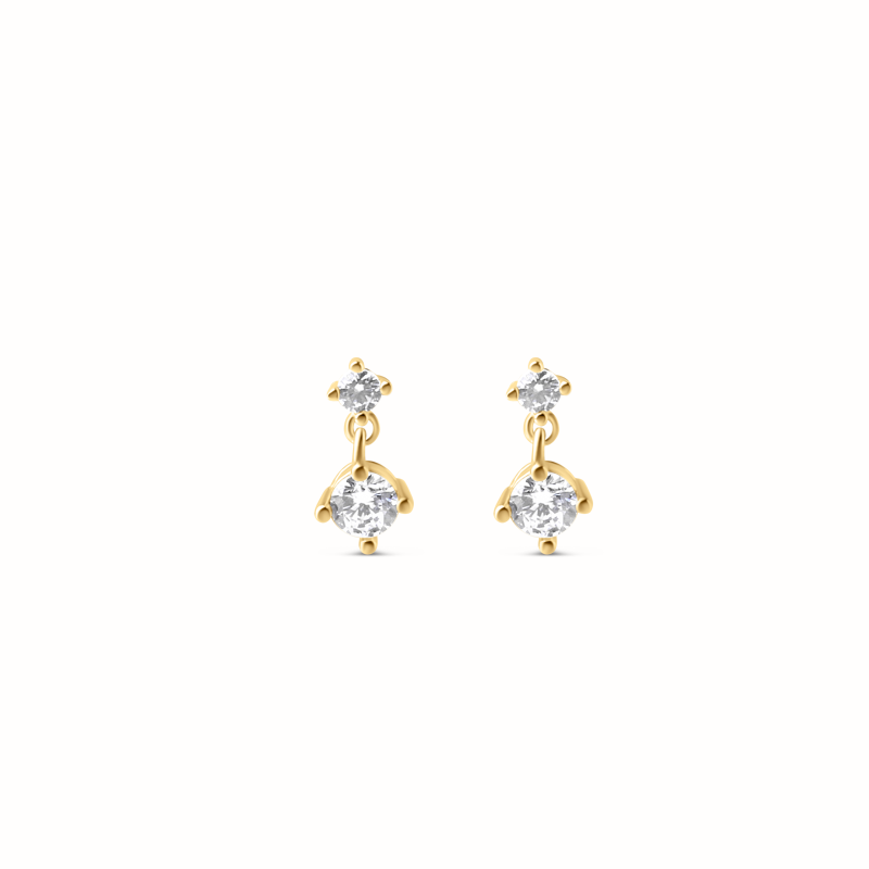 Boucles d'oreilles Verra plaqué or-Boucles d'oreilles-Enomis
