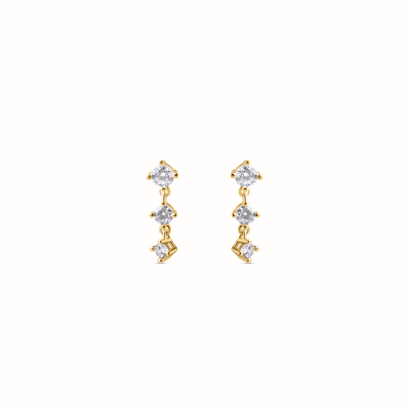 Boucles d'oreilles Ambre plaqué or-Boucles d'oreilles-Enomis