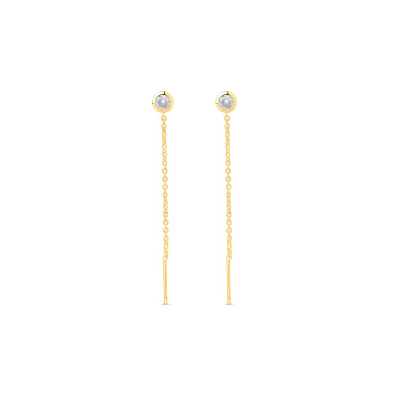 Boucles d'oreilles Selena plaqué or-Boucles d'oreilles-Enomis