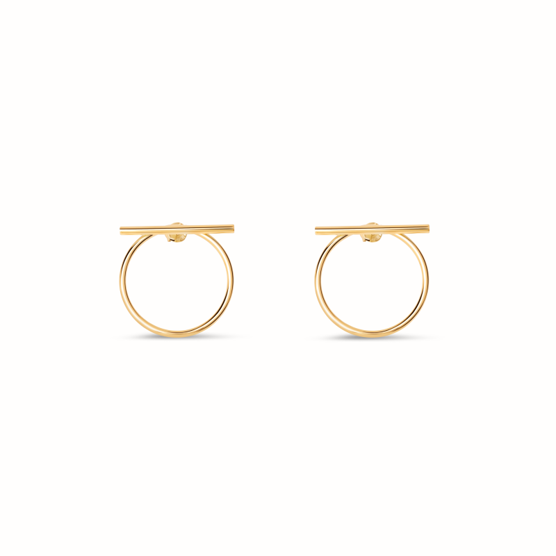 Boucles d'oreilles Alienor bis plaqué or-Boucles d'oreilles-Enomis