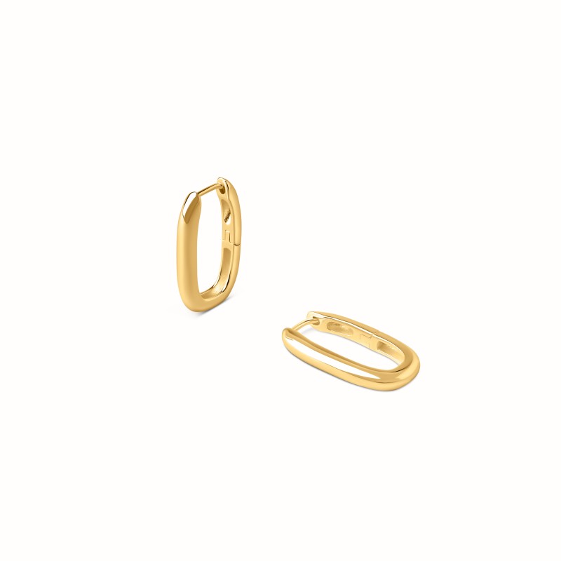 Boucles d'oreilles Ashley plaqué or-Boucles d'oreilles-Enomis