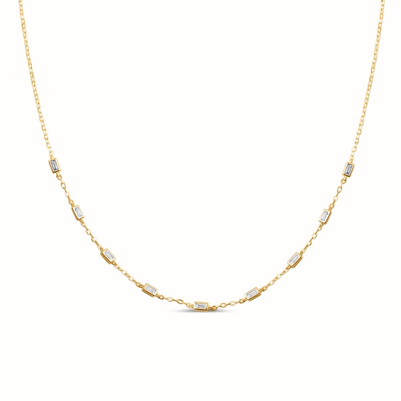 Collier Chléa plaqué or-Tous les colliers-Enomis