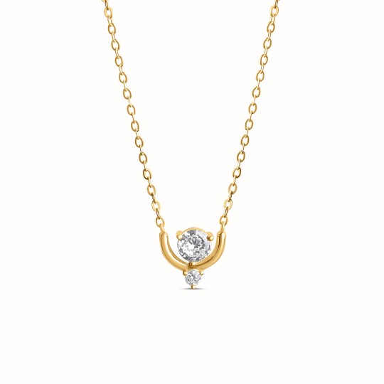 Collier Izia plaqué or