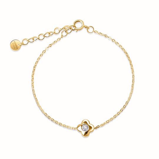 Lila Gold-Plated Bracelet