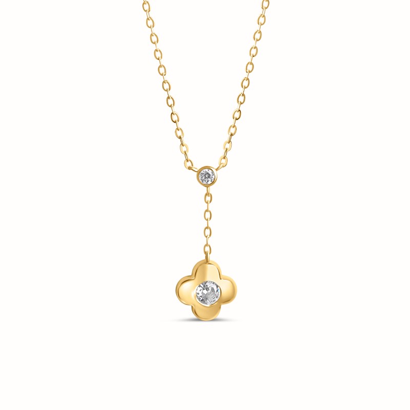 Collier Lila plaqué or-Tous les colliers-Enomis