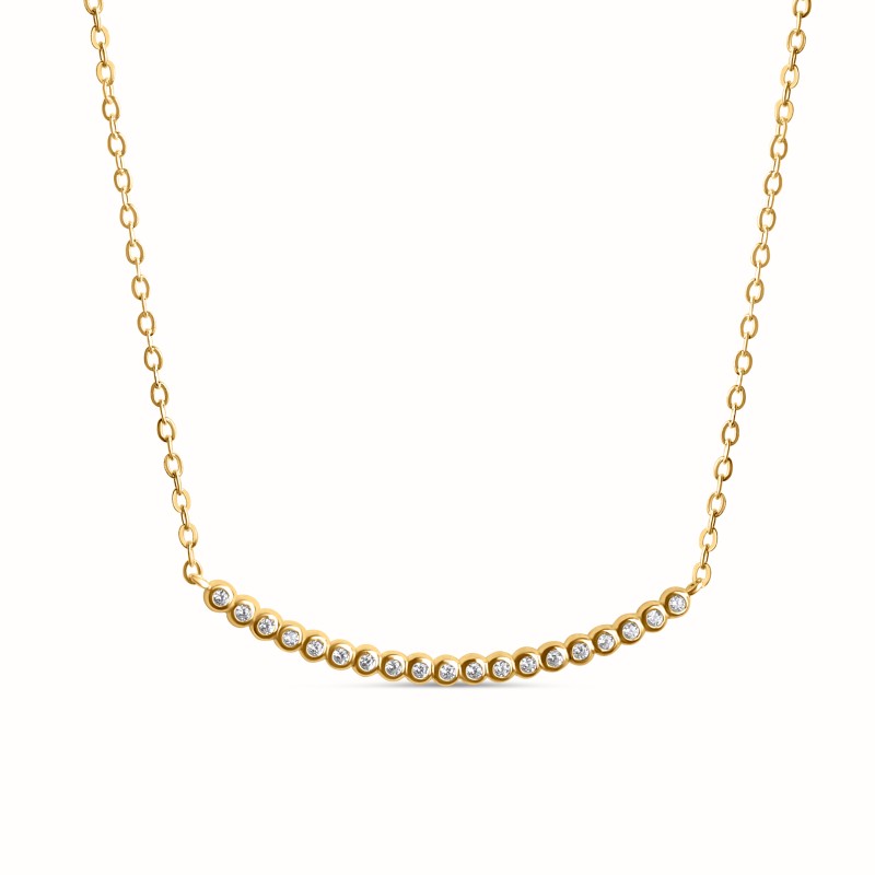 Collier Orlane plaqué or-Tous les colliers-Enomis