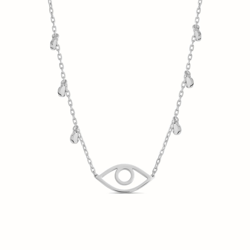 Collier Amédée argenté-Tous les colliers-Enomis