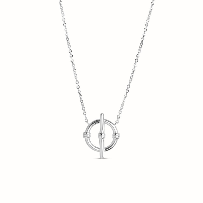 Collier Evèn argenté-Tous les colliers-Enomis