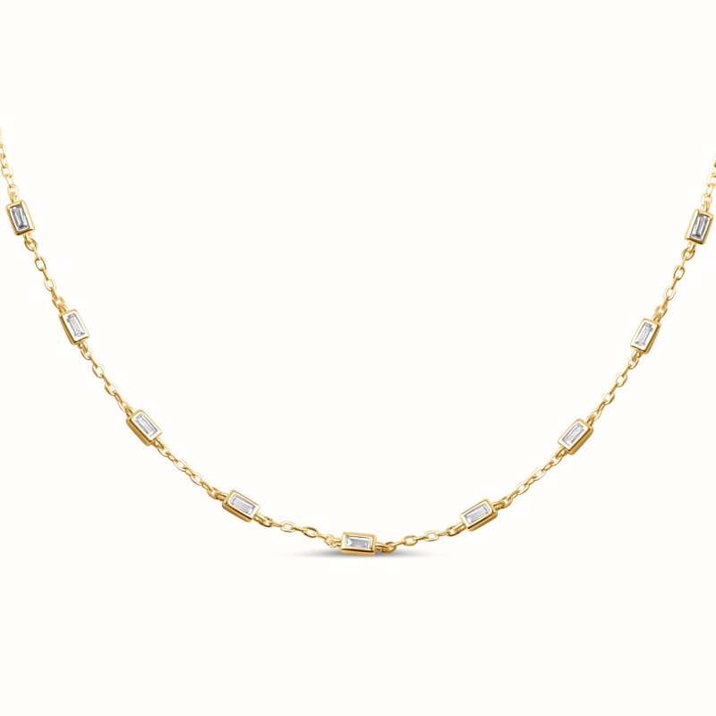 Collier Chléa plaqué or-Tous les colliers-Enomis