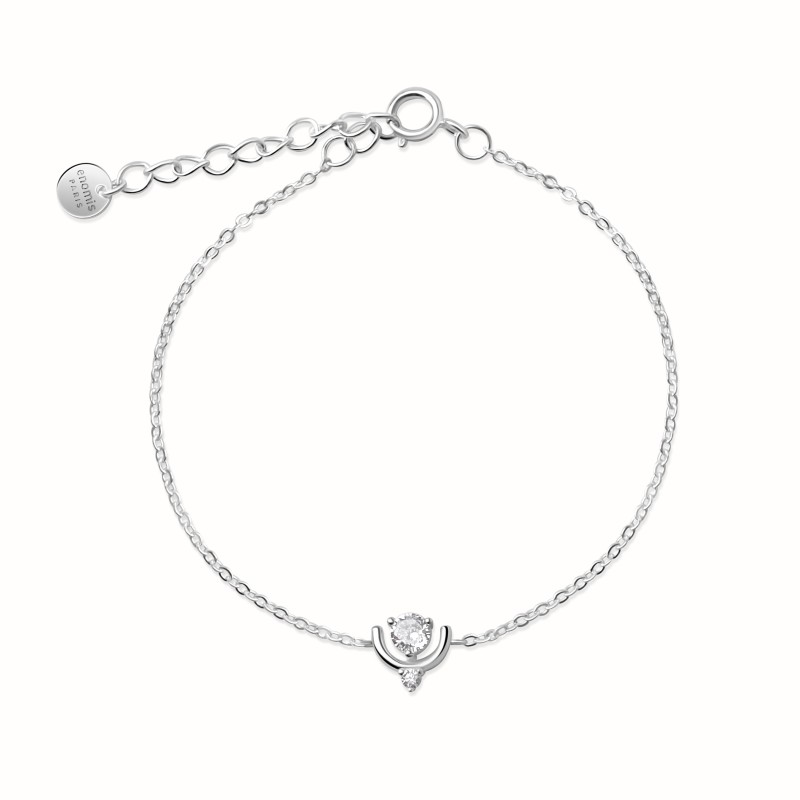 Bracelet Izia argenté-Bracelets-Enomis