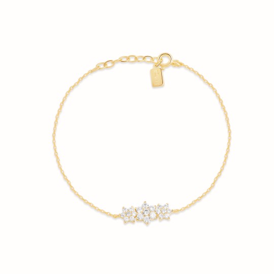 Hortense gold-plated bracelet