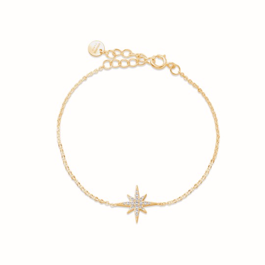 Bracelet Etoile plaqué or
