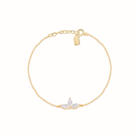 Rose gold-plated bracelet