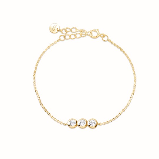 Bracelet Loéline plaqué or