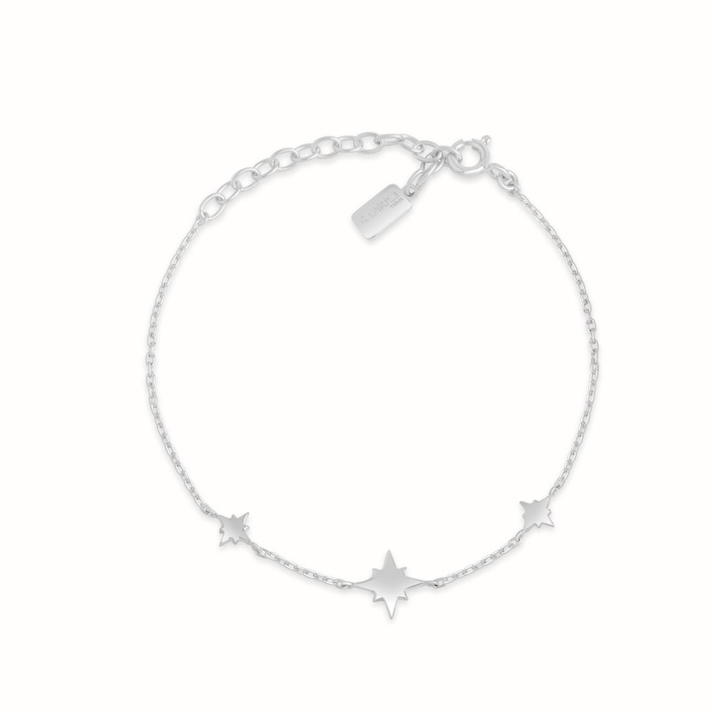 Bracelet Armelle argenté-Bracelets-Enomis