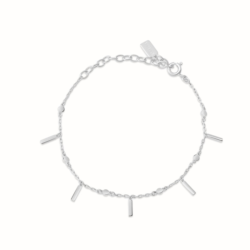 Bracelet Leia argenté-Bracelets-Enomis