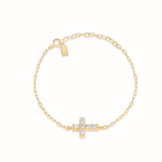 Ruth gold-plated bracelet