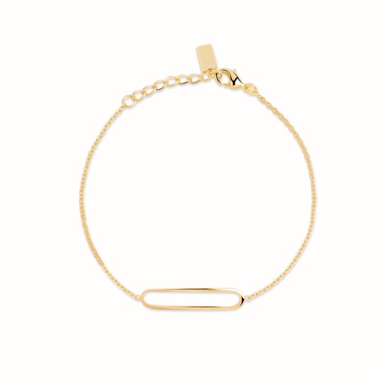 Helly gold-plated bracelet