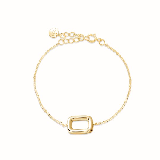 Bracelet Billie plaqué or