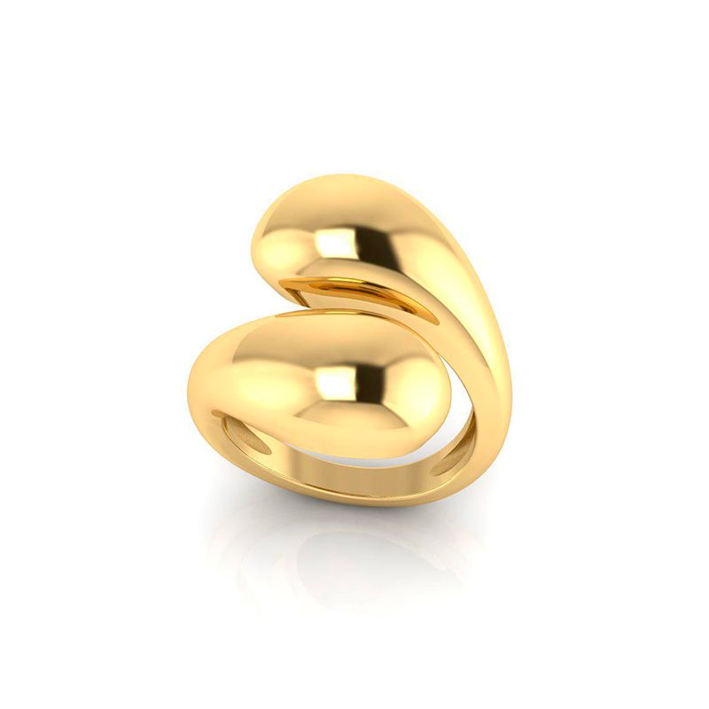 Bague Elaya plaqué or-Bagues-Enomis