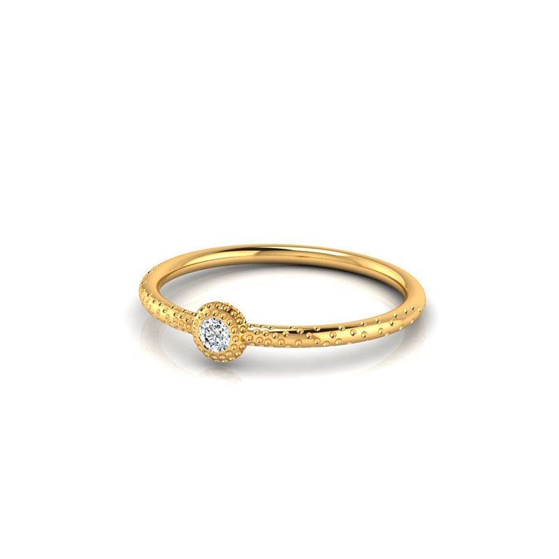 Bague Angele plaqué or-Bagues-Enomis