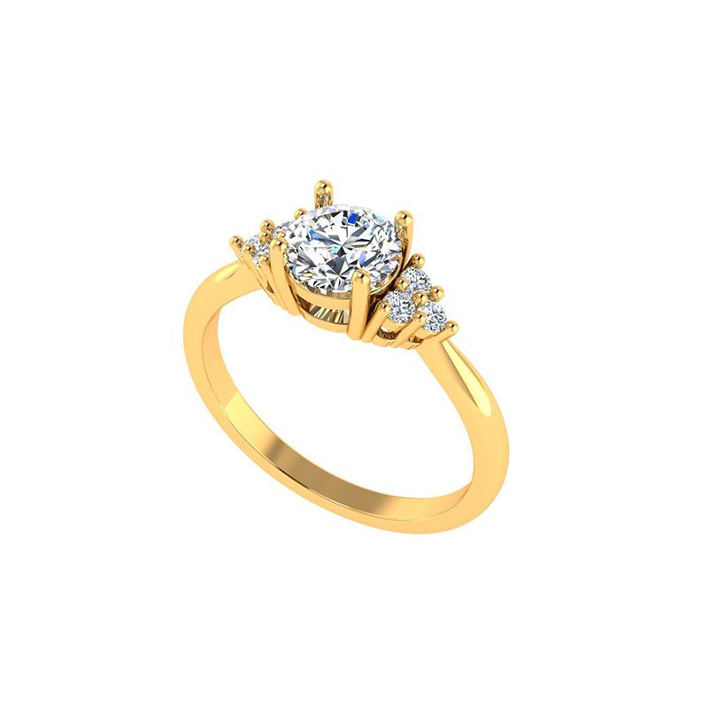 Bague Alexine Plaqué Or-Bagues-Enomis