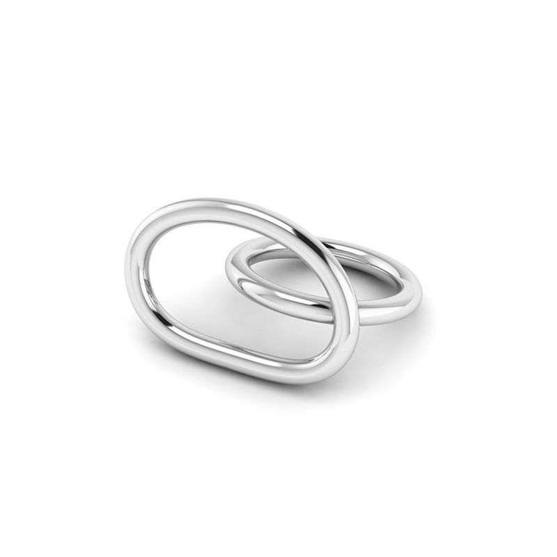 Bague Zoé Argenté-Bagues-Enomis
