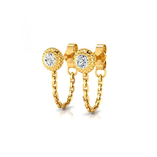 Boucles d'oreilles Angele plaqué or