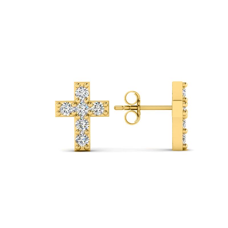 Boucles d'oreilles Ruth plaqué or-Boucles d'oreilles-Enomis