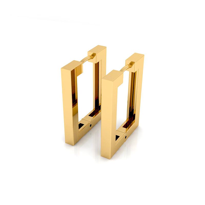 Créoles Yéléna M doré-Boucles d'oreilles-Enomis