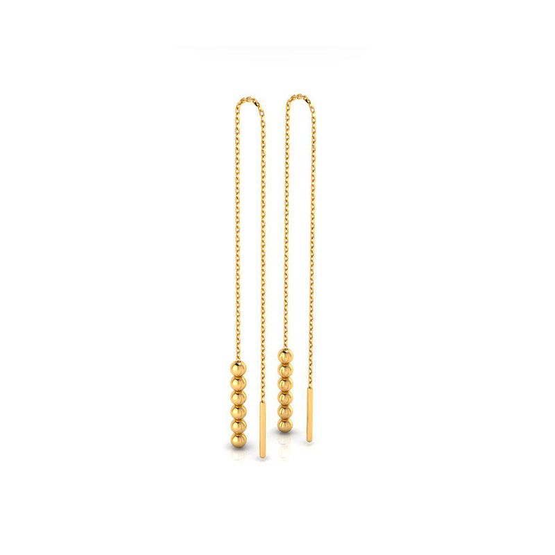 Boucles d'oreilles Rosalia plaqué or-Boucles d'oreilles-Enomis