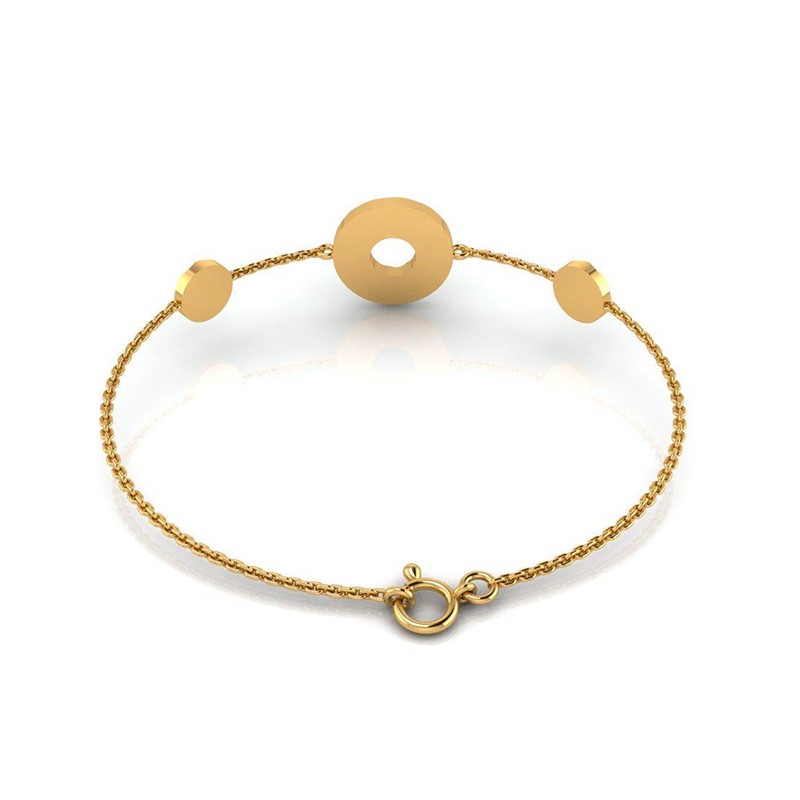 Bracelet Donut doré-Bracelets fins-Enomis