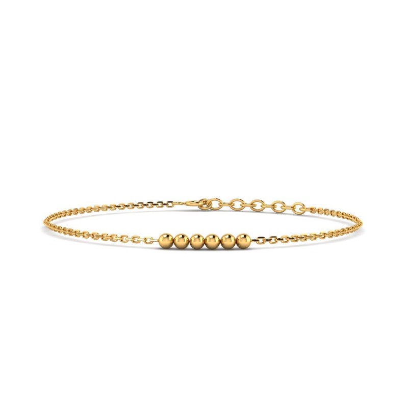 Bracelet Rosalia doré-Bracelets fins-Enomis