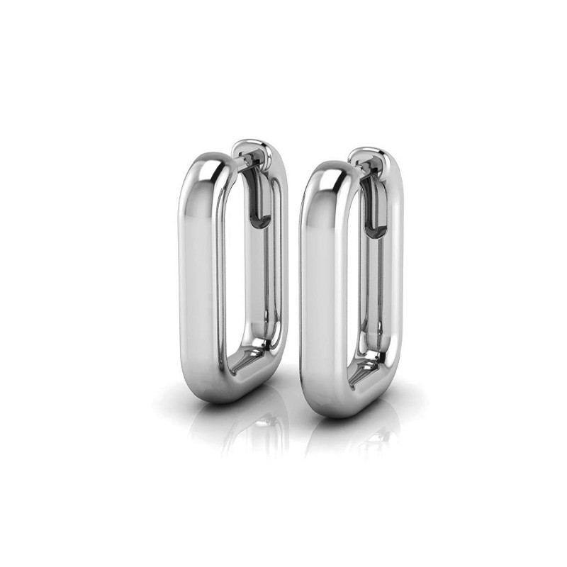 Créoles Lalli argenté-Boucles d'oreilles-Enomis