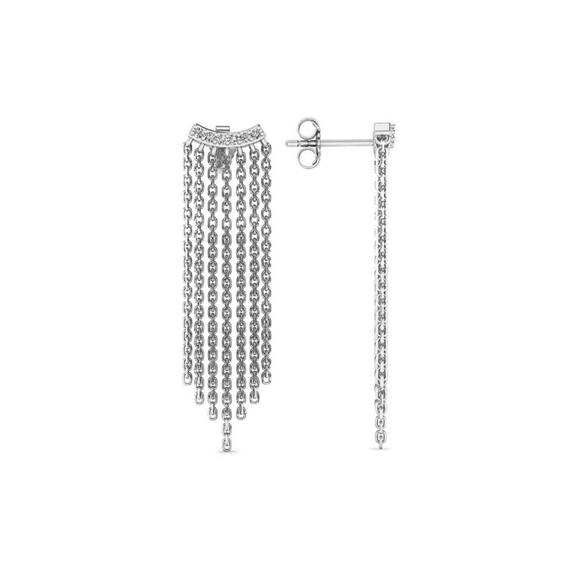 Boucles d'oreilles Stella argenté-Boucles d'oreilles-Enomis