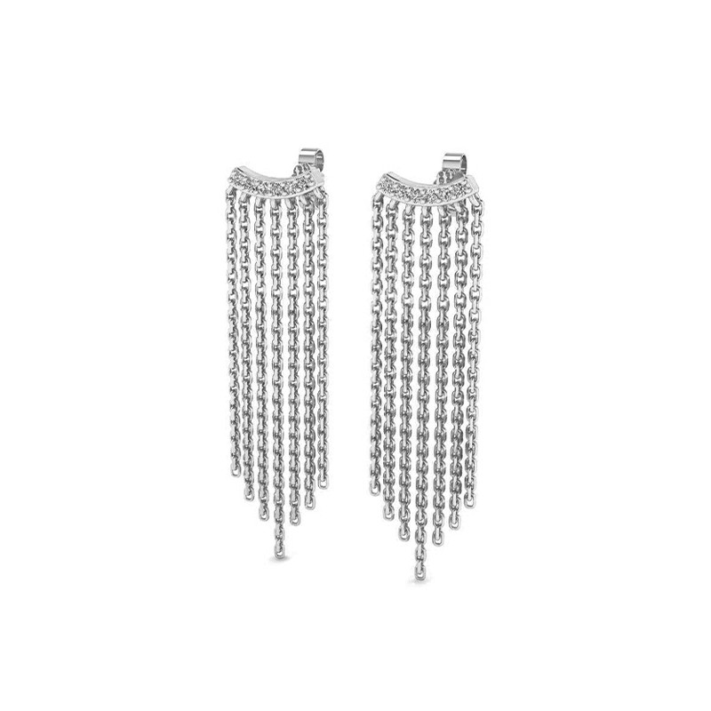 Boucles d'oreilles Stella argenté-Boucles d'oreilles-Enomis