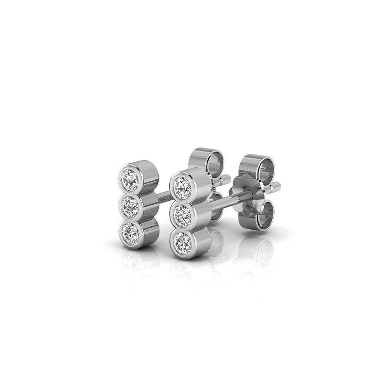 Boucles d'oreilles Loéline argenté-Boucles d'oreilles-Enomis