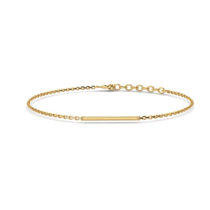 Bracelet Kiara doré-Bracelets-Enomis