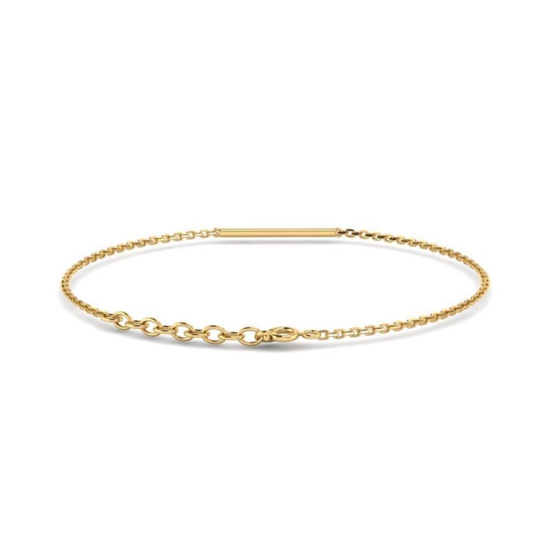 Bracelet Kiara doré-Bracelets-Enomis