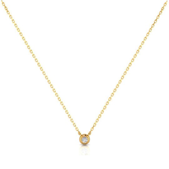Collier Angele plaqué or